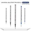 10Pcs Replacement Ballpoint Pen Refills Metal Ballpoint Refill Universal Pen Refills 0.5mm OR 0.7mm For Daily Writing
