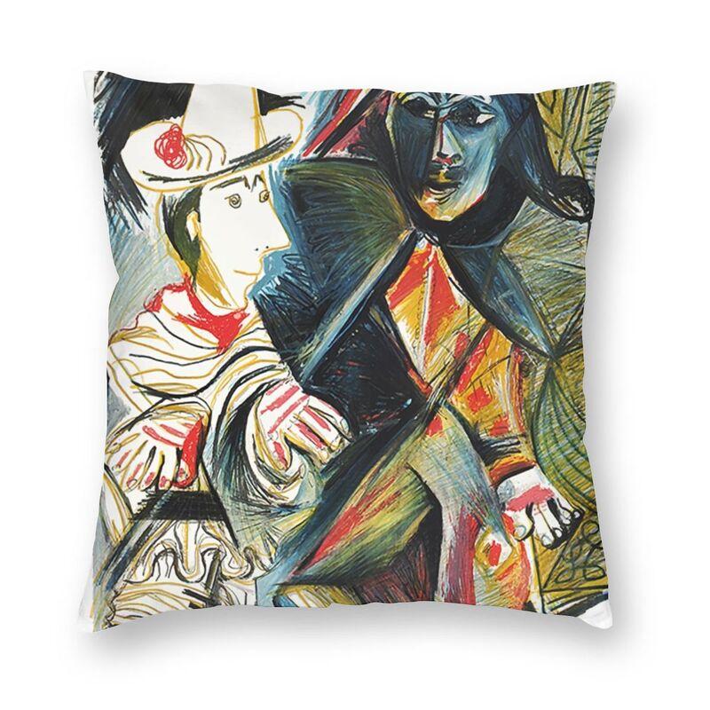 Pablo Picasso Slavný Obraz Čtvercový Povlak na Polštář Dekorační Guernica Dámy Abstraktní Umění Povlak na Polštář Do Obývacího Pokoje Pohovka Moda