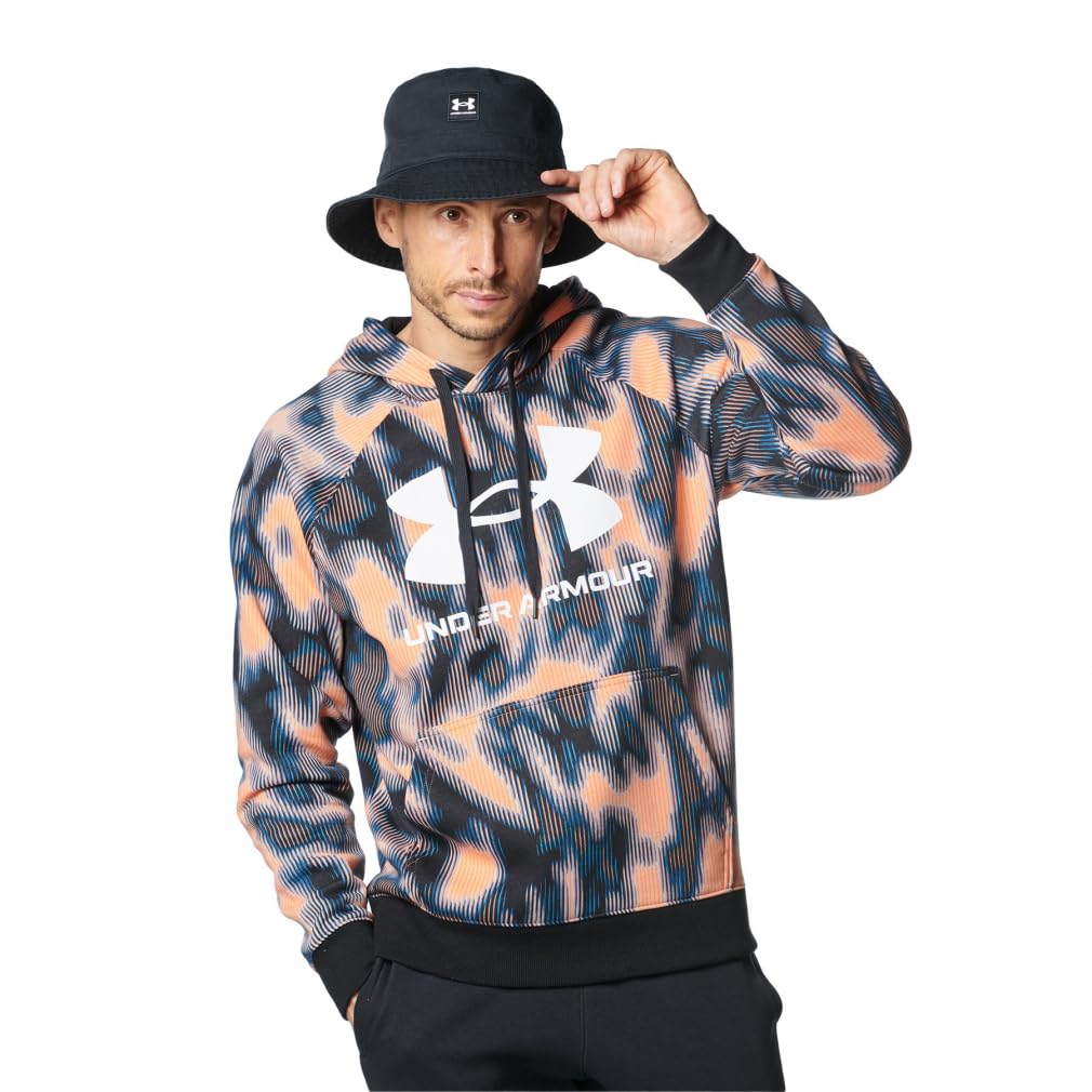 

UA RIVAL FLEECE BL ПРИНТОВАННЫЙ Персиковый пузырь LG [Under Armour]