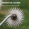 Sunflower Weeding Rake Long Handle No Bend Root Remover Stick Multifunction Gardening Hand Weeder Tool for Garden Yard