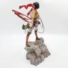 Animation Attack on Titan Figure Shingeki no Kyojin Levi Mikasa Ackerman POLYVINYL CHLORIDE Action Figure Plaything GK Game Statue Collector Miniature