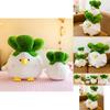 Adorable White Chicken Plush Toy Soft Pp Cotton Stuffed Animal Cartoon Pillow