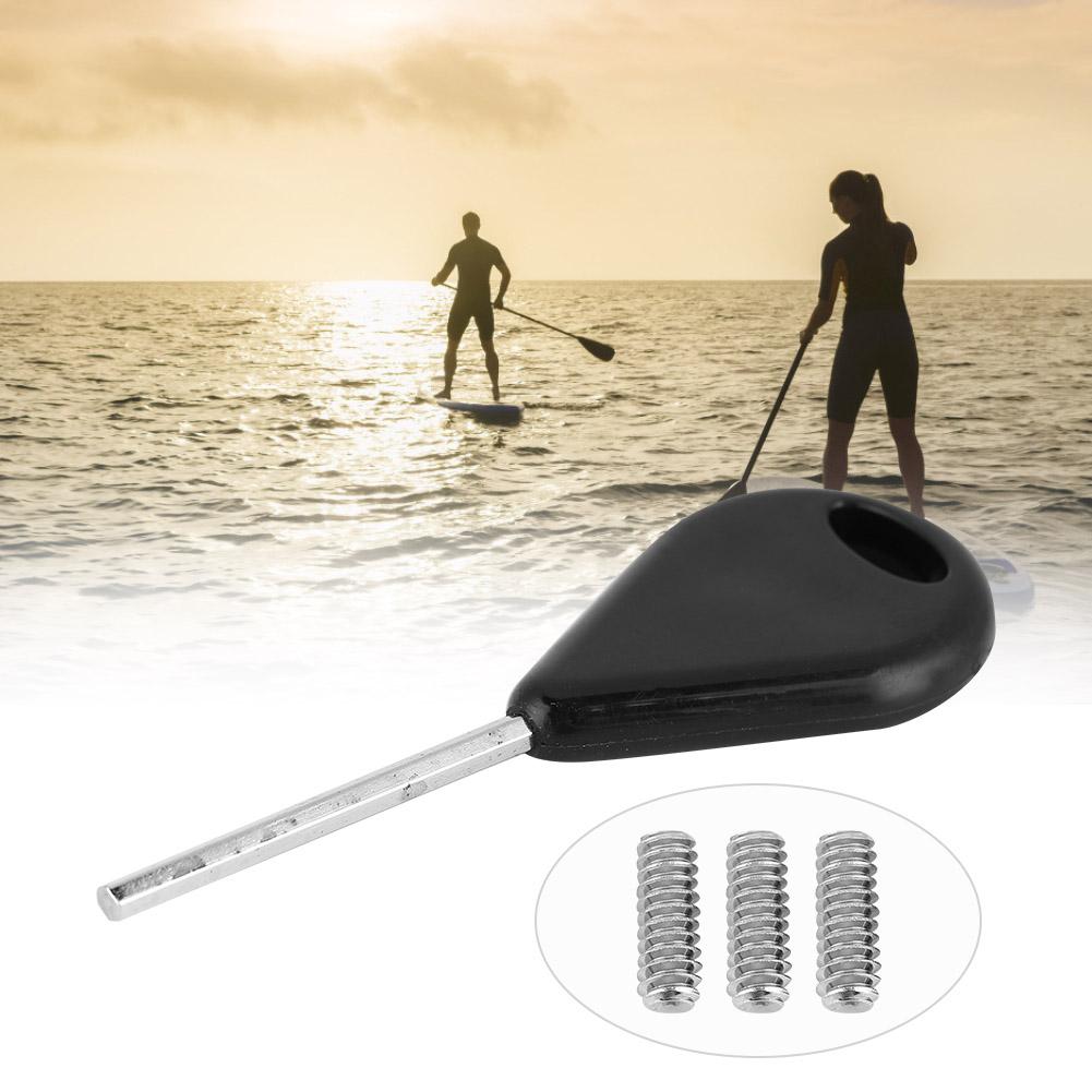 Fin Key with 3 Screws FCS Replacement for Dorsal Surfboards