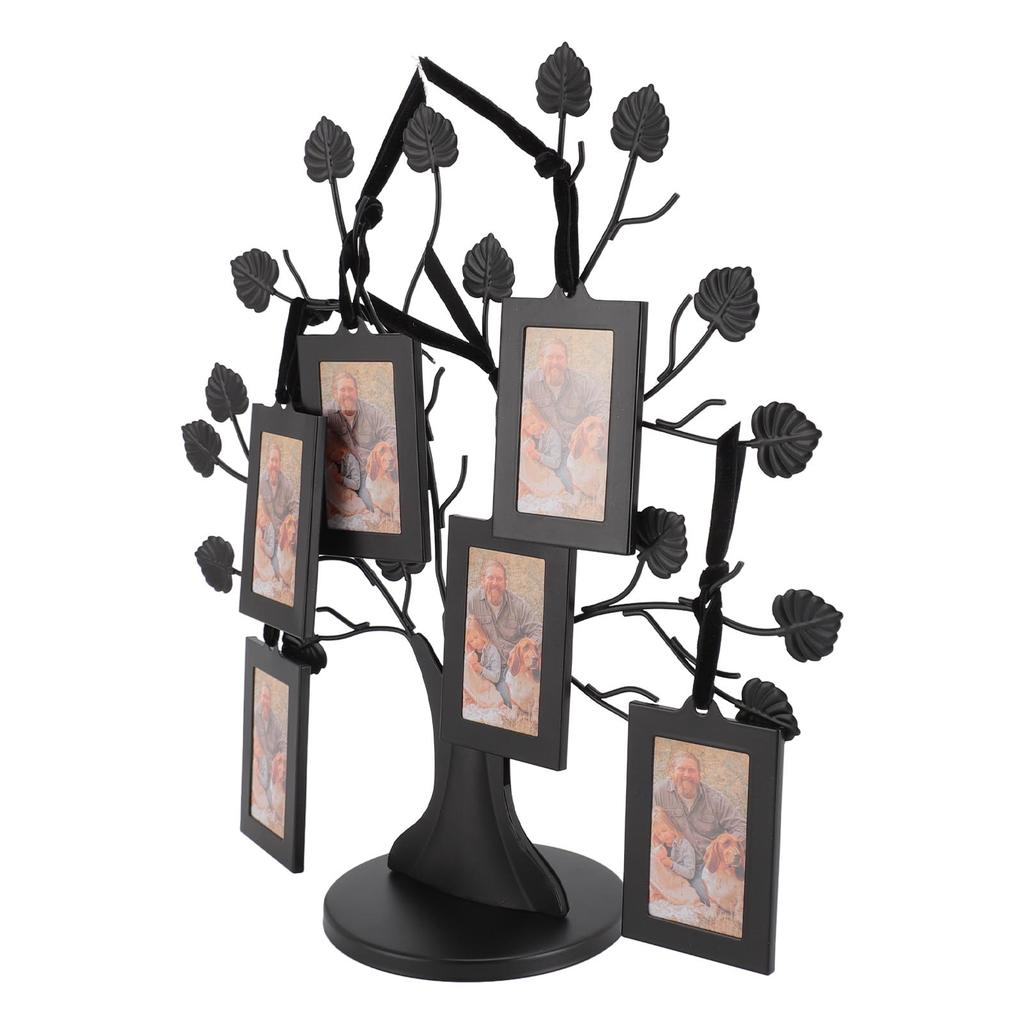 Family Tree Picture Frame Multipurpose Innovative Stylish Family Tree with 6 Hanging Photo Frames