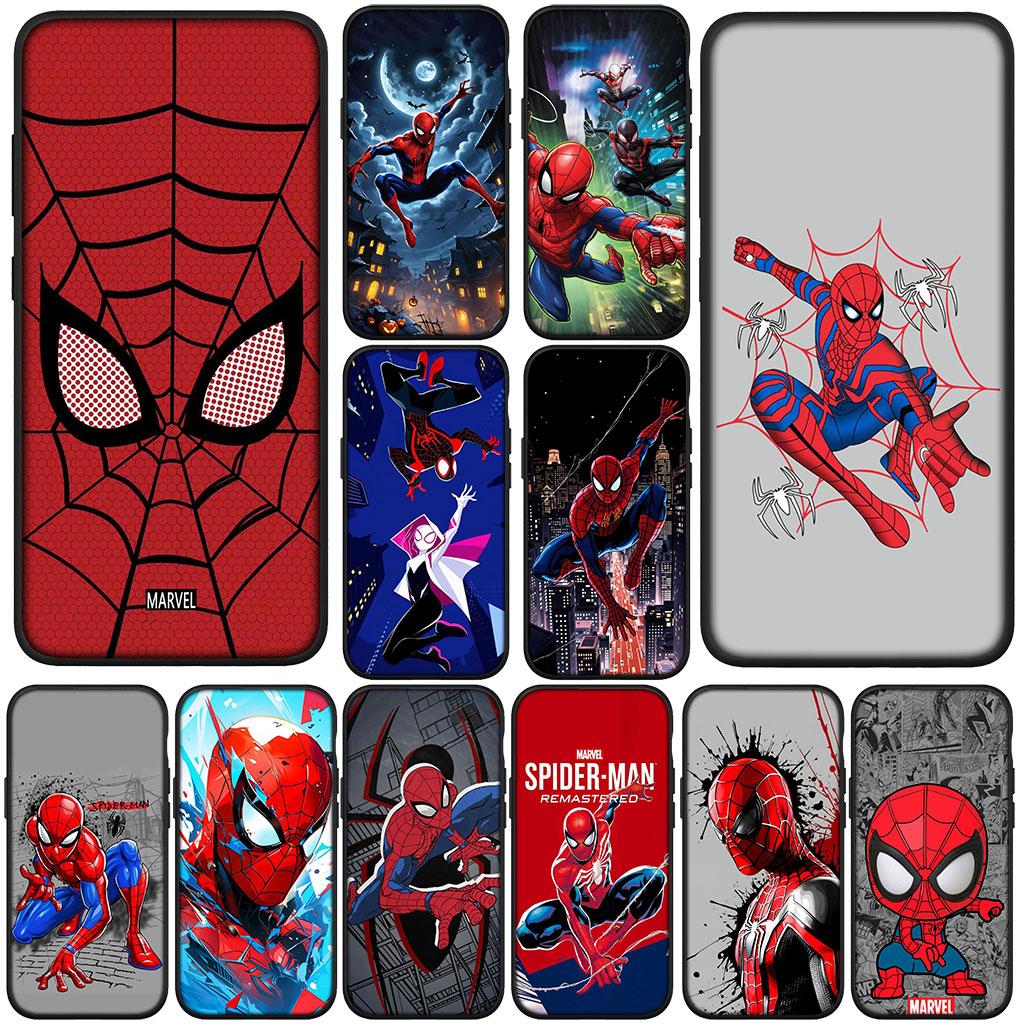 Spiderman Spider Marvel Man Phone Cover for Apple iPhone 17 16 Plus 13 12 Pro Max Mini X XR ProMax 16E 15+ 16Plus Air Case