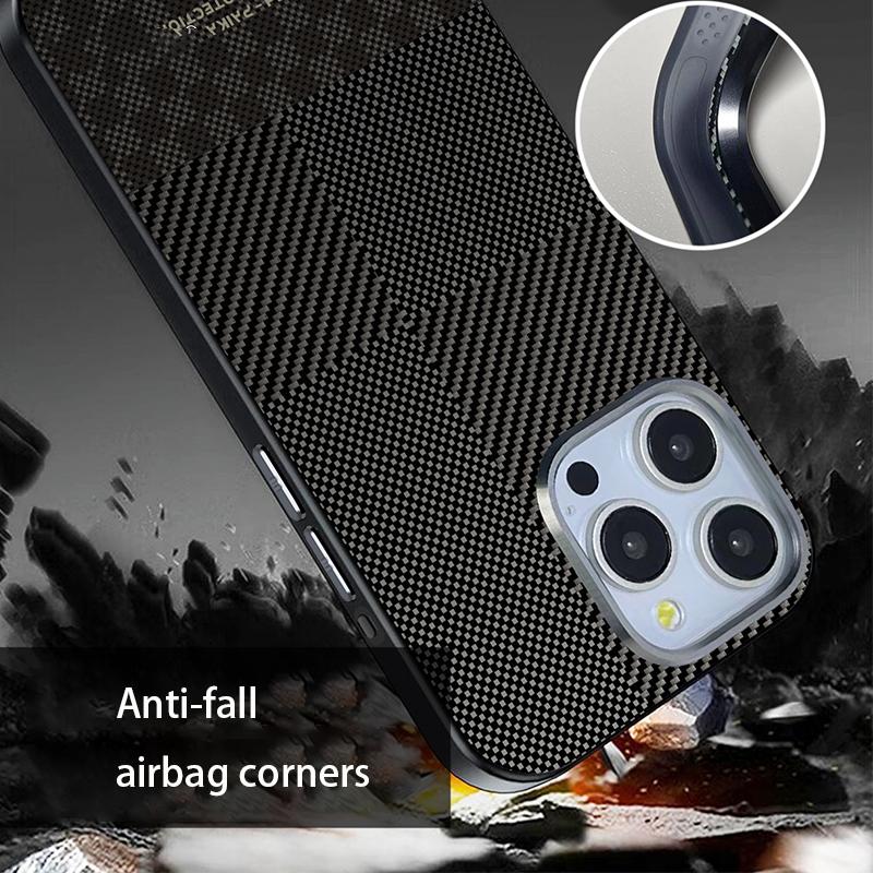 Carbon Fiber Style Case For Huawei Mate 70 Pro and Mate 70 Shockproof Strong Magnetic Magsafe Matte Anti-Fingerprint Case Cover