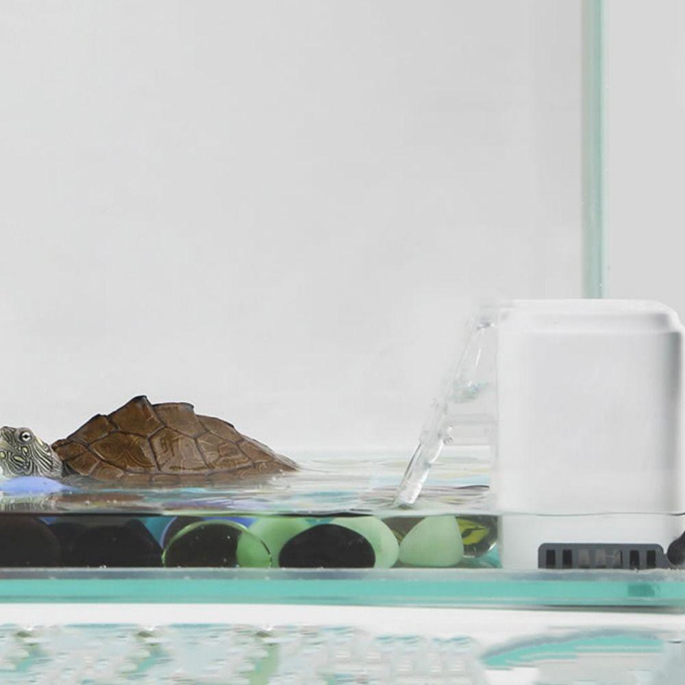 Low Water Level Turtle Filter Silent Water Circulation Pump Mini Turtle Filter For Fish Tank