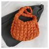 Korean versi Instagram girl pleated cloud bag 2026 new lightweight and versatile bubble large capacity commuting crossbody bag