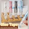 Pen Shape Glue Tape Rotary Type Dispensing Adhesive New Double-sided Adhesive Tape  School Office