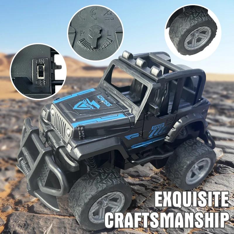 Dziecięcy zdalnie sterowany samochód terenowy szybki 1:43 samochód wspinaczkowy elektryczny zdalnie sterowany samochód wyścigowy zabawka dla chłopców prezent