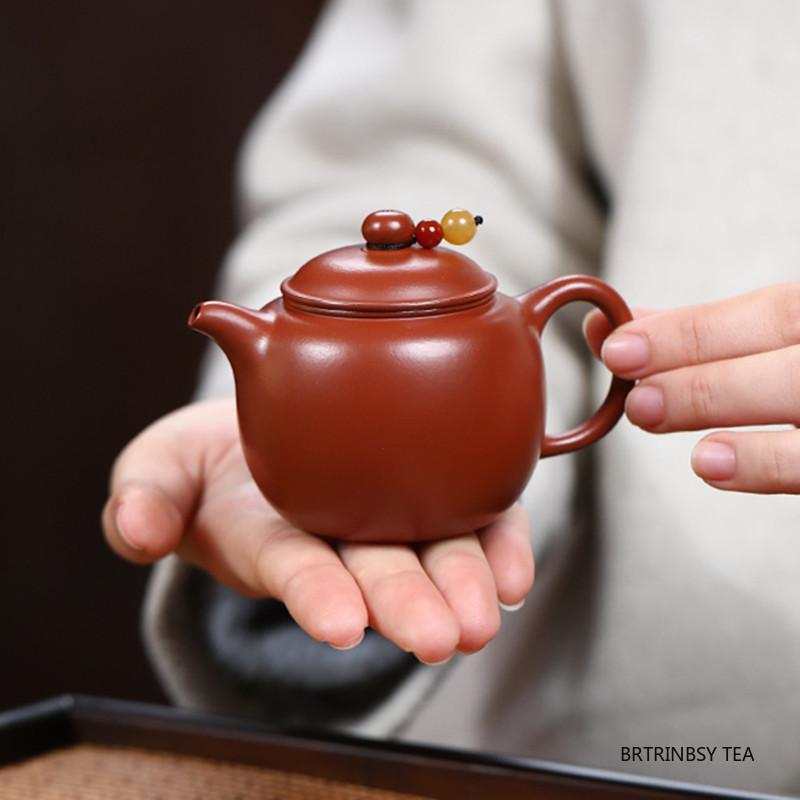 Tradition Handmade Yixing Zisha Teapot Household Small Capacity Tea Pot Beauty Tea Infuser Kettle Chinese Purple Clay Tea Set