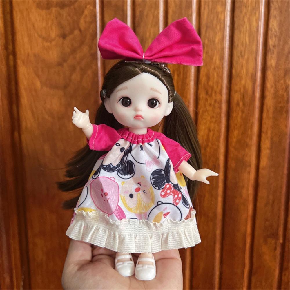 Beste Geschenke High-End Verkleidung Mode 17cm Puppenkleidung Neue Jeans Hose T-Shirt