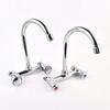 OEING Wall-Mounted Brass Hot & Cold Kitchen Faucet