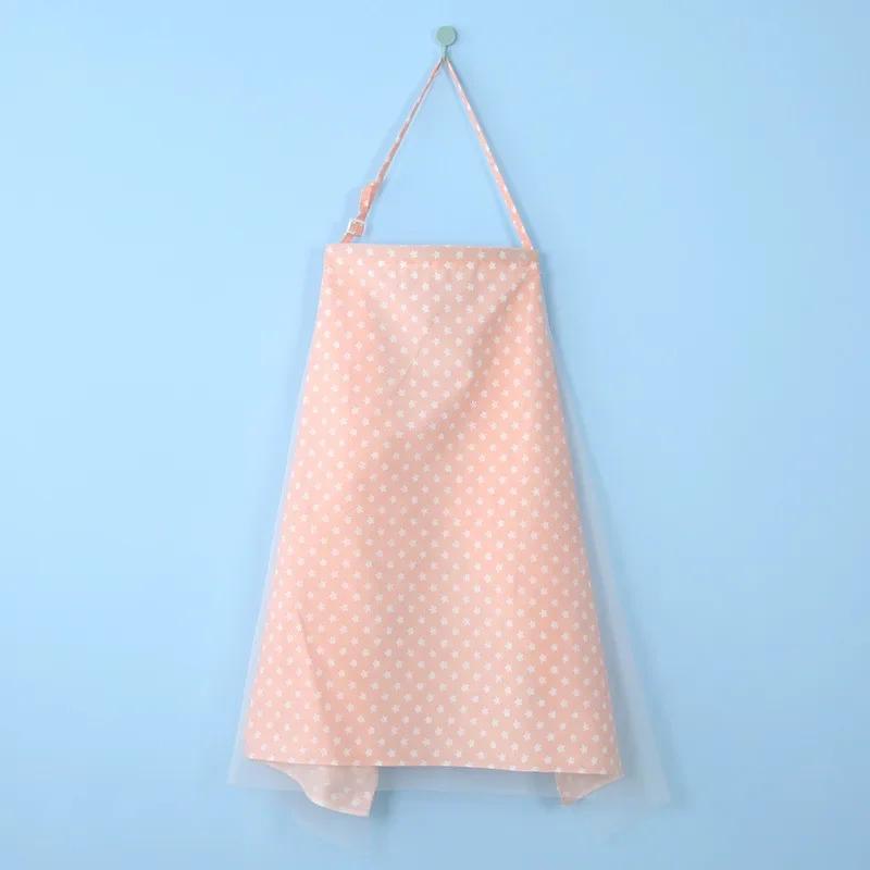 Breathable Cotton Baby Nursing Cover - Outdoor & Daily Breastfeeding Cape Soft Breast Feeding Cloth & Nursing Clothes for Moms