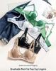 Breathable Bunny Ear Mesh Underwire Bra - Minimizing, Anti-Nipple Show, Soft, Thin Style for Large Bust Women.