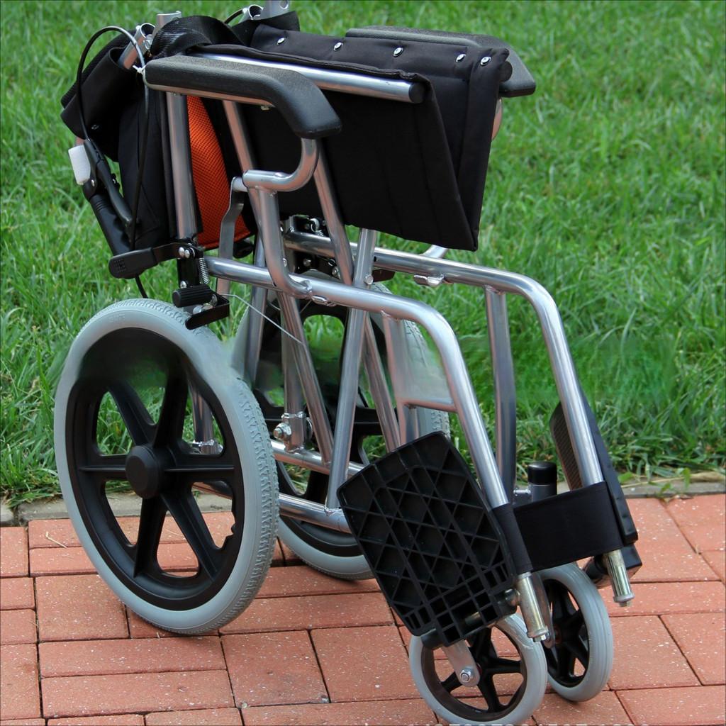 Elderly Specific Handcart  Foldable Nursing Wheelchair Lightweight Portable Disability Small Wheel Cart