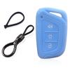Silicone Car Key Case Keychain Holder Key Cover Fob For JAC JS4 J7 E-JS4 S2 S3 S4 S5 S7 JIAYUE A5 X4 X7 IC5 IEV T50 T8 Refine M6