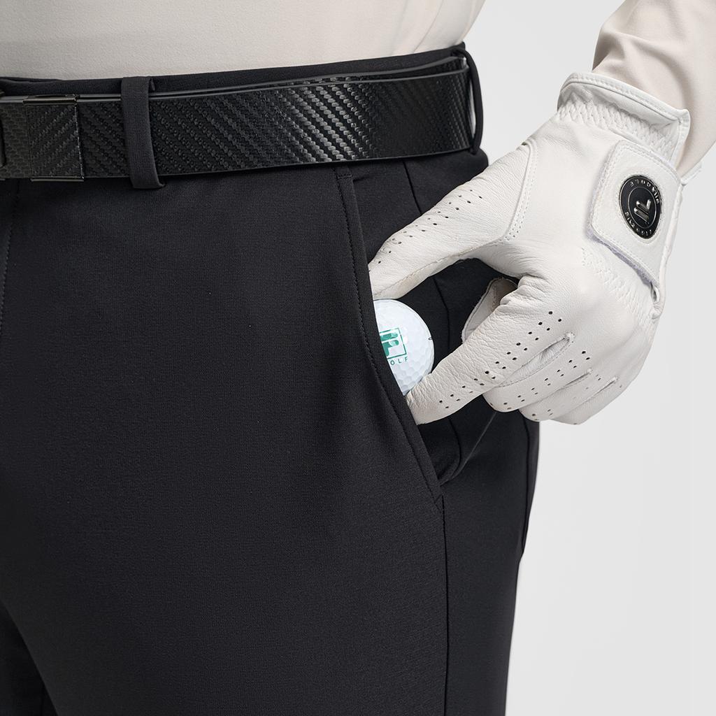 Fila Pantaloni Casual Tesuti Versatili Confortabili Minimalisti Clasici Bărbați Funduri Negru Intens A11M615807FBK