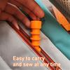 Keychain Portable Sewing Kit - Mini Sewing Set for Mending Clothes and Buttons, Sewing Storage