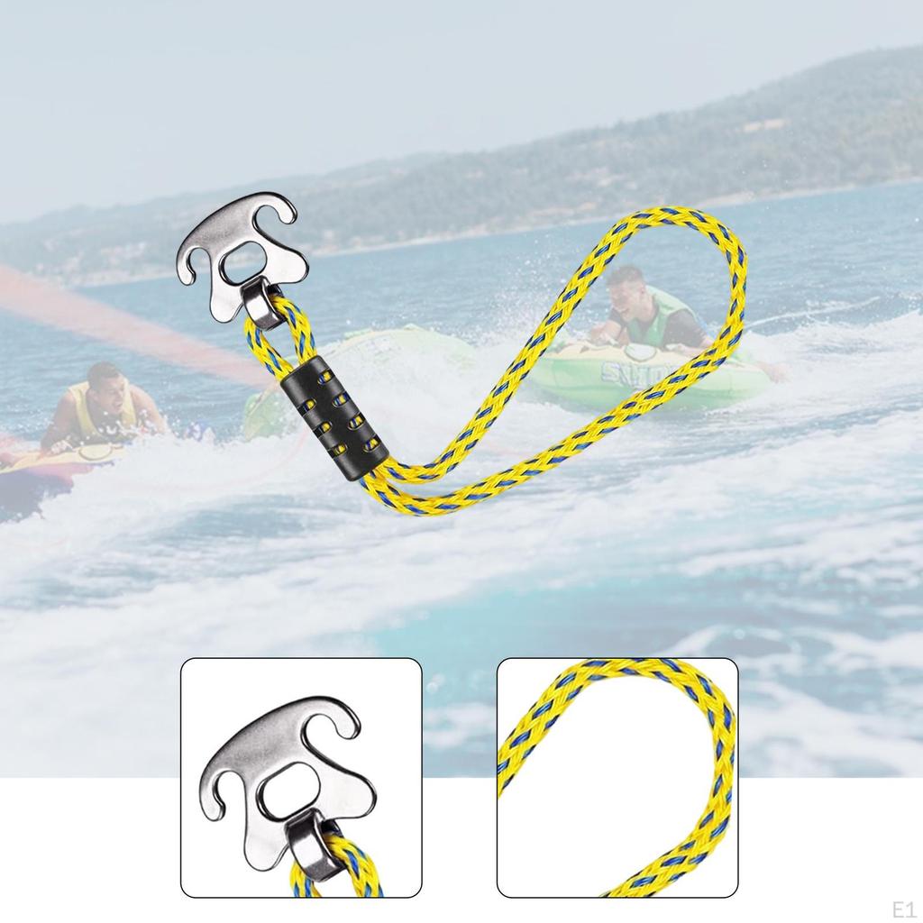 Boat Tow Harness Portable Stainless Steel Hook for Kayak Surfing