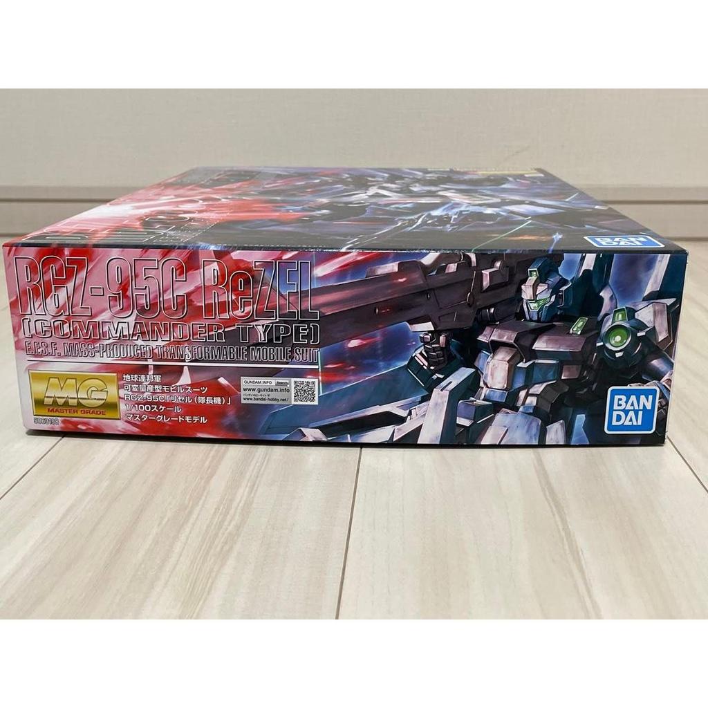 Used MG 1/100 Rezel Commander Mobile Suit Gundam UC New Unassembled RGZ-95C Gunpla Bandai