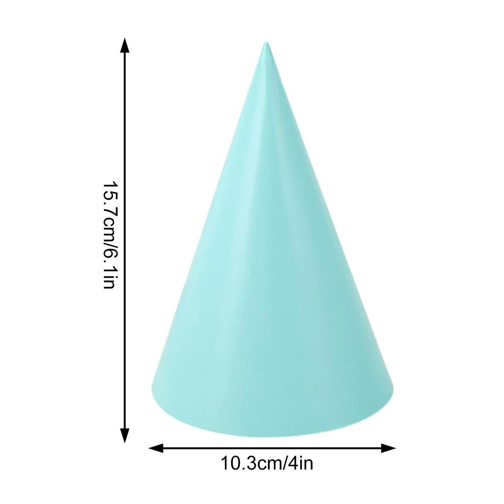 Cappelli a Cono di Carta Colorati per Feste, Copricapi per Celebrazioni di Compleanno, Fai da Te per Bambini e Adulti, Gadget Festivi per Feste, Oggetti di Scena per Photo Booth