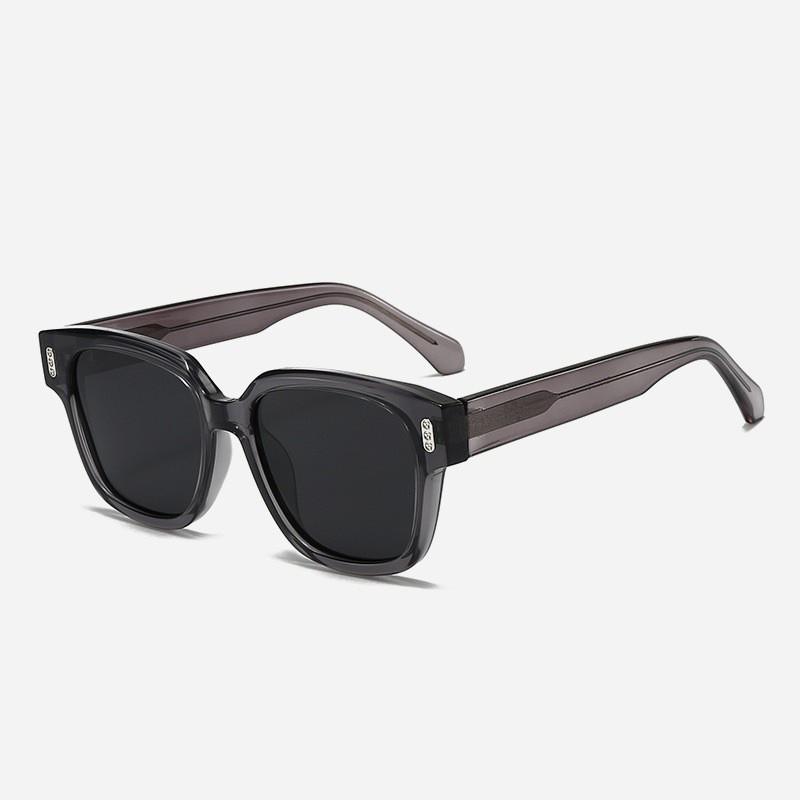 Mens Retro Square Sunglasses With Polarized Tac Lenses Uv400 For Casual Travel