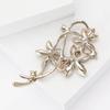 Womens Crystal Flower Brooch Pin Vintage Rhinestone Brooches Wedding Lapel Gifts