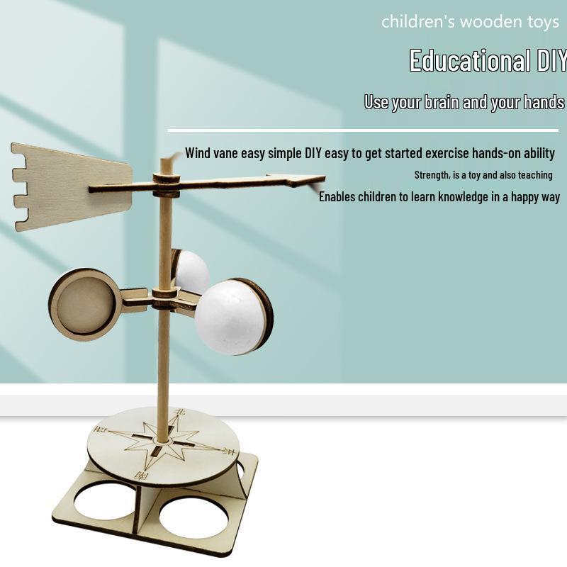 DIY Wind Vane Direction Indicator STEM Kit for Primary Students