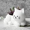 Kitten Flowerpot Silicone Mold Professional Silicone Candle Cup Mould For Handmade Candle Container Soap Plant Flowerpot