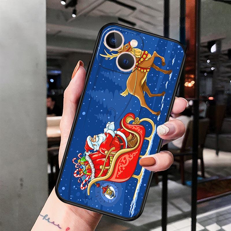 Christmas Santa Snowman Phone Case For iPhone Samsung Galaxy Redmi Xiaomi Oppo OnePlus Note S A 7 8 9 10 11 12 13 14 20 21 22 23 53 54 Pro Max Ultra