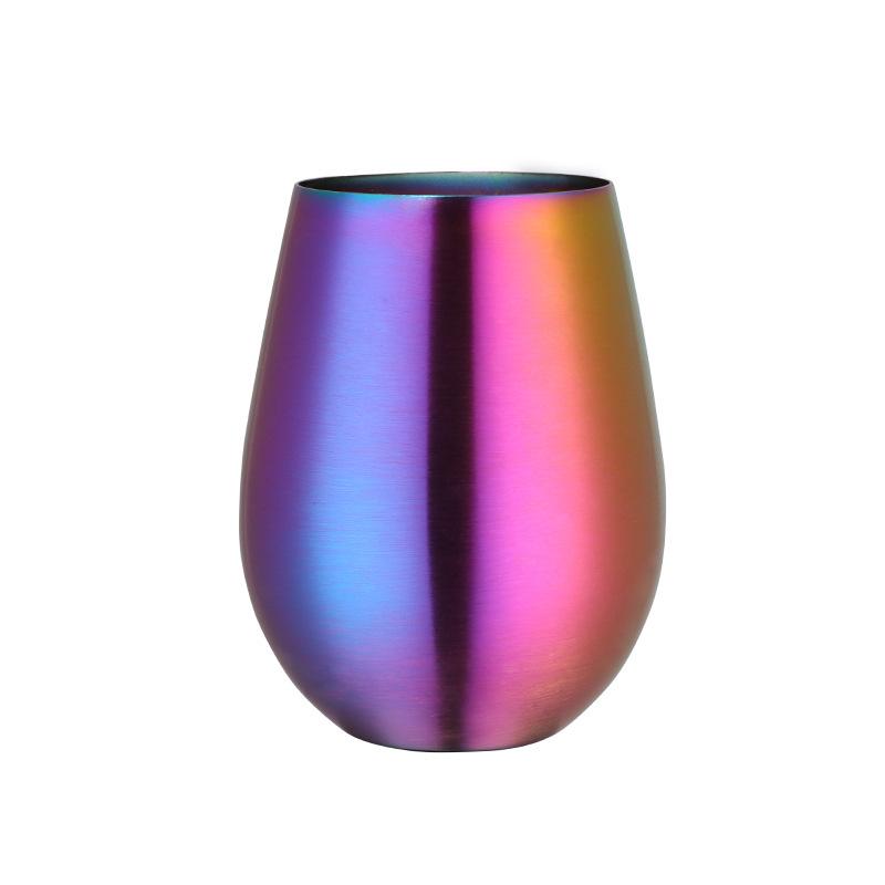 Creative 304 Stainless Steel Beer Mug - 500ml Large Capacity for Home and Bar Use
