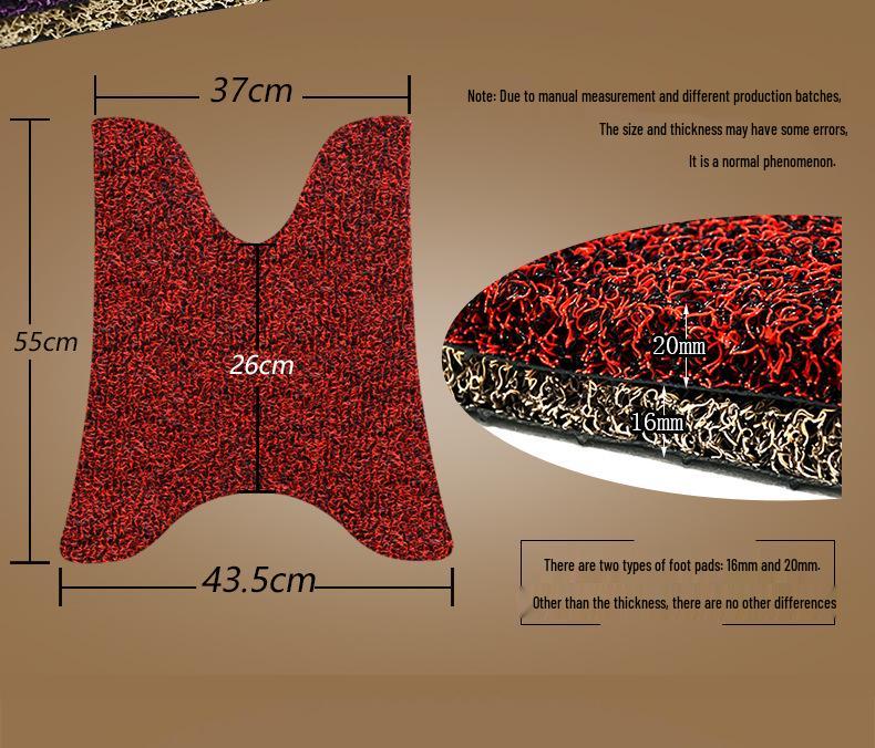 Linhai Yamaha RS100 Ghost Fire Zero Scooter Thickened Foot Pad