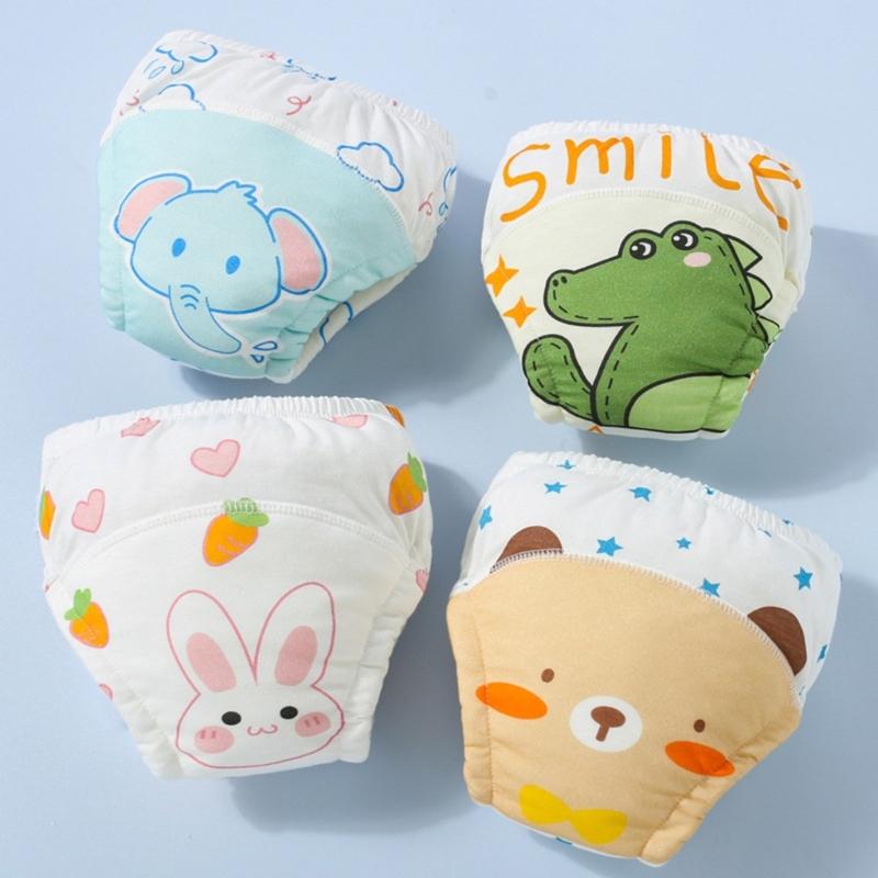 Reusable Baby Training Underwear Comfortable User Friendly Washable Diaper Pants For Sensitive Skin Toilet Practice