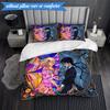 Stained Glass Gothic Romance 3pcs K-pop Music Group Bedding set,Ideal for Bedroom, Dormitory,Including Duvet Cover And 2pcs Pillowcases,Fan Gifts