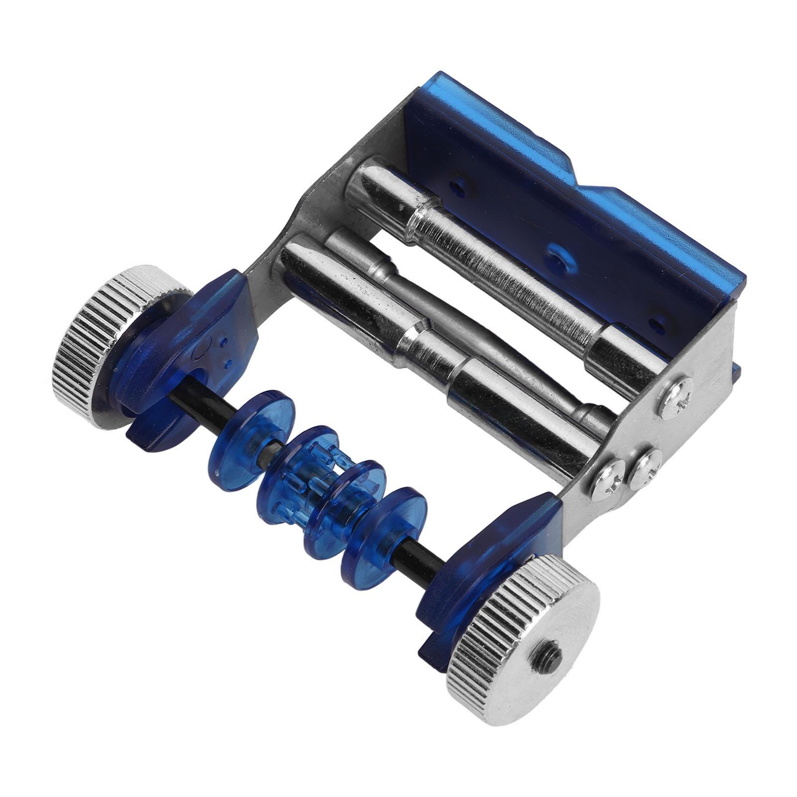 

Archery Bowstring Serving Thread Jig Silicone and Metal Buckle Design Archery String Material Tool for Traditional Bow синій