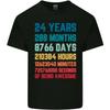 24th Birthday 24 Year Old Unisexs Light Cotton TShirt