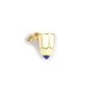 Doreen Box 1PC Brass Charms 18K Gold Plated Enamel 3D Pencil Pendants for DIY Necklace Jewelry Making  15mm x 9mm