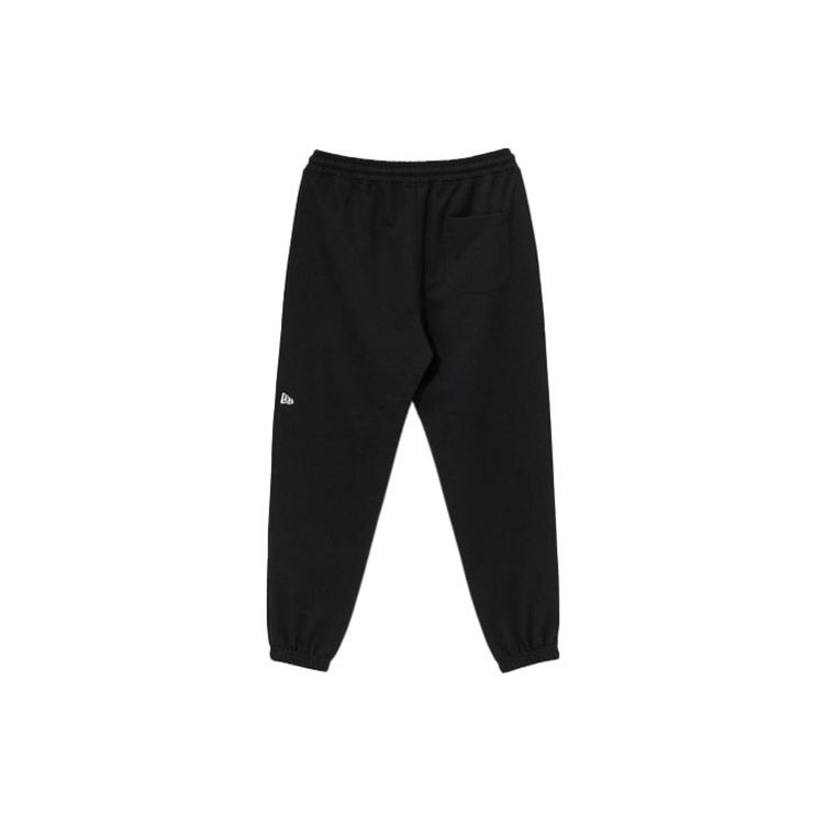 New Era MLB Solid Color Logo Embroidered Sweatpants Unisex pants Black 13086627
