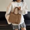 Niche Canvas Bag for Women When Going To Work, Small Bag, Commuting Tote Bag, Versatile Lunch Box, Portable N