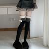 1 Pair Women Over Knee Stockings Princess Style Dress Socks Ruffle Thigh High Socks Long Tube Frilly Socks Ballet Socks