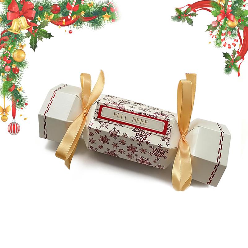 

Квитанцияm Рождественский сюрприз Мешочек для вытягивания денег - 1 шт. Мешочек для вытягивания денег в стиле конфет с 10 прозрачными пакетиками