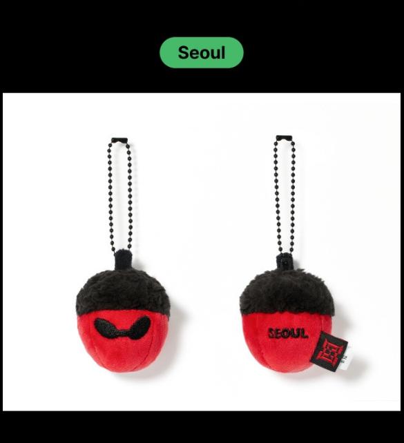 BTS J-Hope HOPE ON THE STREET FINAŁ Oficjalny Pluszowy Charms Dotori (Wersja Miejska)