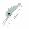 100PCS Luminous Grass Shrimp Lure Soft Grass Shrimp Bait Shrimp Fishing Bait  Freshwater Fishing