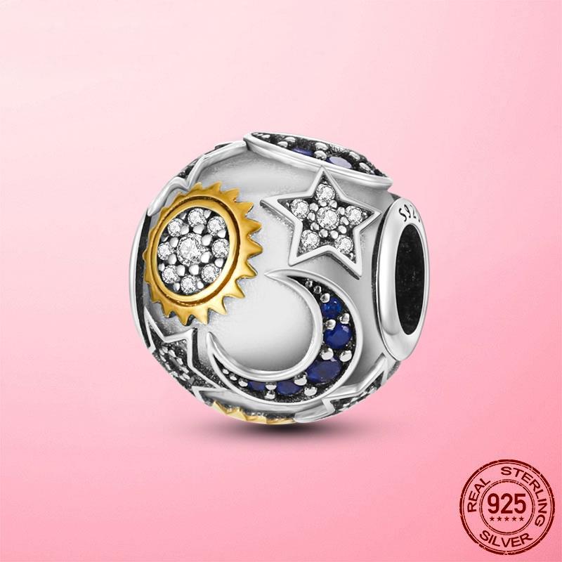 Copper Heart Butterfly Cz Infinite Dog Paw Flamingo Charms Beads Fit Original Women Bracelets Bangle Copper Jewelry