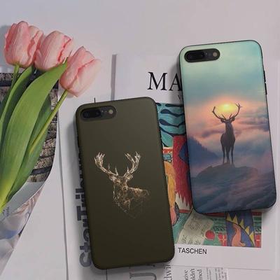 Deer Hunting Coque Shell Phone Case Fundas Shell Cover For Iphone 6 6s 7 8 Plus Xr X Xs 11 12 13 Mini Pro Max Phone Cases Luxury