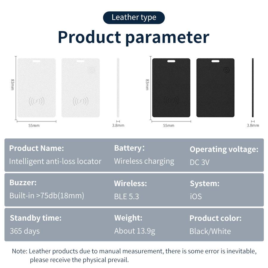 Wireless Charger Google Find My Device Tracker Card Wallet GPS Locator Smart Mini Tag Device Find My Airtag Replacement