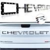 Tailgate ABS Inserts Letters Fit for  Silverado 2019-2022 3D Raised & Strong Adhesive Decals Letters Tailgate Emblems