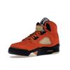 Air Jordan 5 Retro Dunk on Mars Women Sneakers Red Martian-Sunrise Black DD9336-800