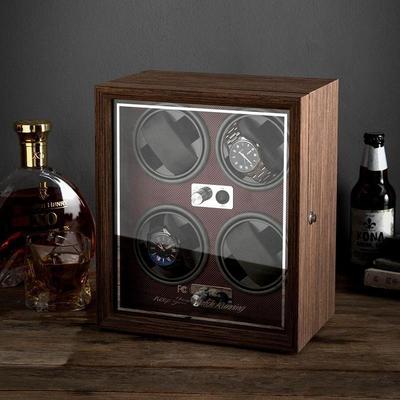 Intelligent Watch Winder Automatic Watch Box Winding Device Luxury Wood Mechanical Watch Storage Box